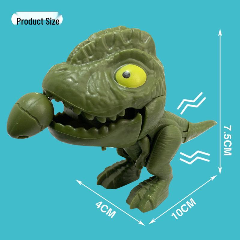 Shark & Dinosaur Keychain: Pull String Baby Shark & Big Fish Toy Pendant