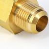 Female To Male Brass Pipe Connector 1/4 3/8 1/2 3/4 Inch AC Coupler Adapeter Flare Fitting
