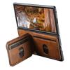 SUTENI Leather Stand Case with Card Slot for Samsung Z Fold 7/6/5
