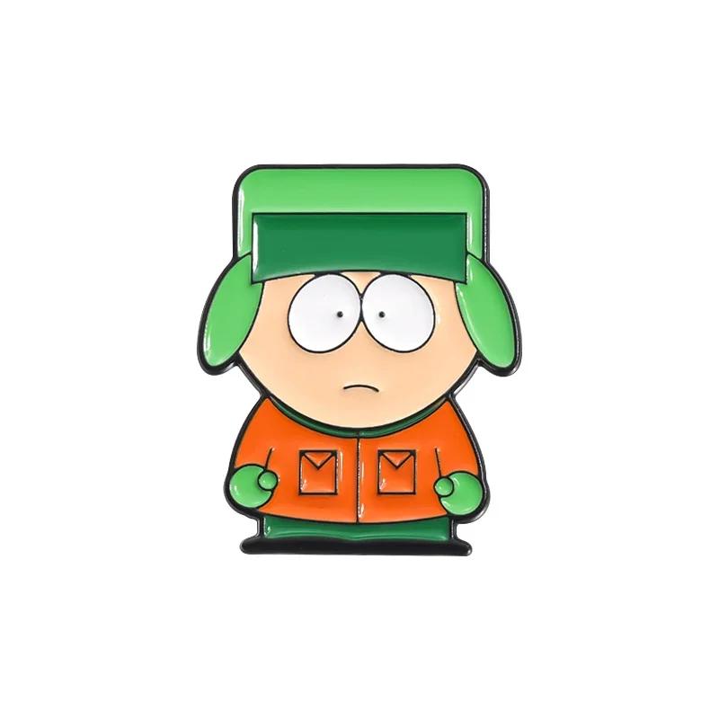 

Cartoon Animated Character Enamel Pins Custom Cute Metal Brooches Lapel Badges On Backpack Funny Jewelry Gift For Kids Friends