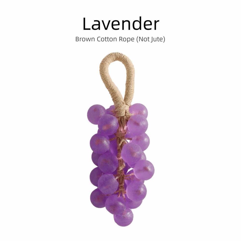 Clear Grape Soap on a Rope DIY Grape Soap New Bath Soaps