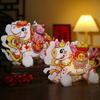 Cartoon New Year Lanterns Traditional PVC Horse Year Lantern Waterproof DIY Material Packages Handheld Lanterns Spring Festival