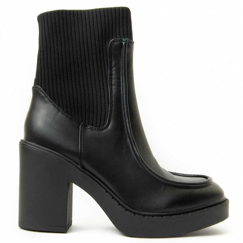 Botín De Tacón Para Mujer.  Montevita  Bottivita31  93991