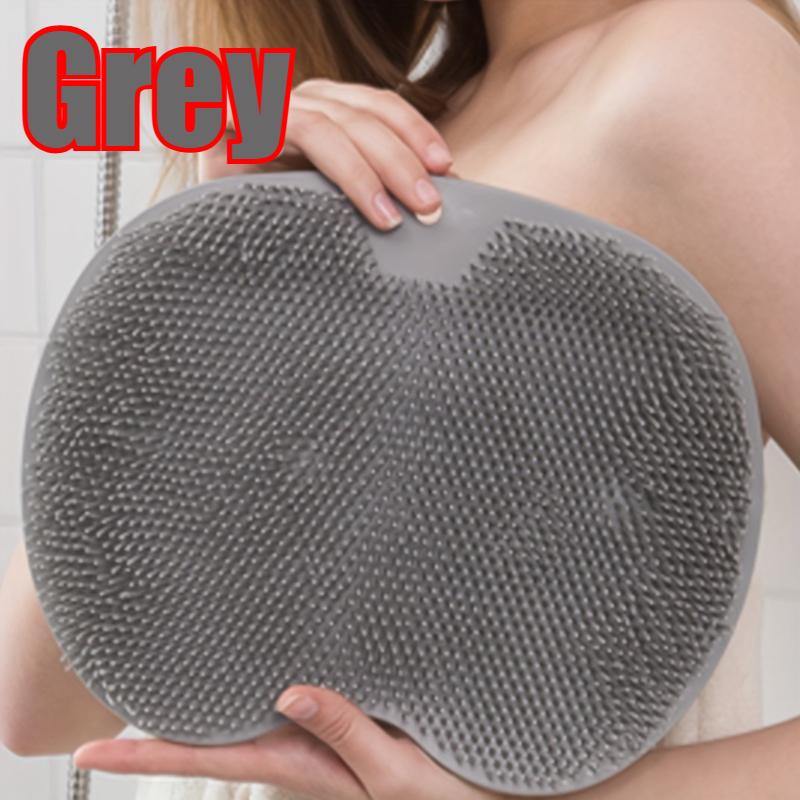 Foot Scrubbing Pad Bathroom Bath Brush Multifunctional Scrubbing Foot Massage Pad Non-slip Foot Pad Silicone Bath Brush