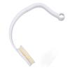 U Shape Bath Brush Detachable Long Handle Hangable Body U Shaped Scrubber for Limited Arm Movement