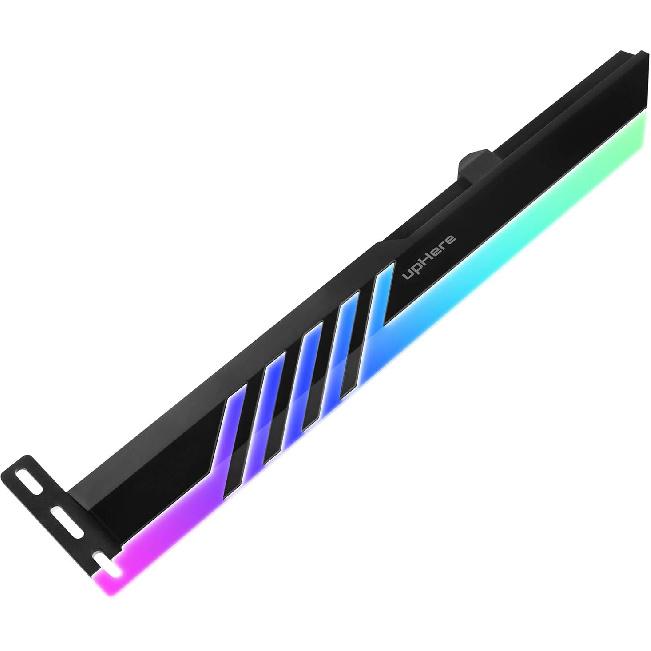 upHere 5V 3-контактный адресуемый RGB-держатель-подставка для видеокарты GPU, Поддержка от провисания видеокарты/Кронштейн-чехол-GL28ARGB