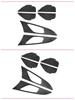 Mazda 3 Axela Interior Door Handle Bowl Carbon Fiber Sticker Set