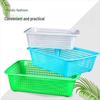 Lainuo Thickened Plastic Draining Baskets (5-Pack)