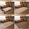 Vintage Style Living Room Rug Non-Slip Stain Resistant Easy Clean Large Area Carpet for Bedroom Floor Mat Room Decor Beautiful