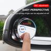 360 Degree Adjustable Blind Spot Mirror Car Auxiliary Rearview Convex Mirror Wide Angle Mirrors for KIA Rio Ceed Sportage Cerato Soul Sorento K2 Flip