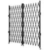 Double Folding Security Gate Folding Door Gate 5' H X 10' W Scissor Gate