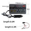 300W Vehicle Adapter 12V To 220V Power Inverter With