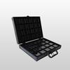 Portable Aluminum Alloy Jewelry Storage Box With Locking Mechanism Accessory for Enhanced Security and Organization