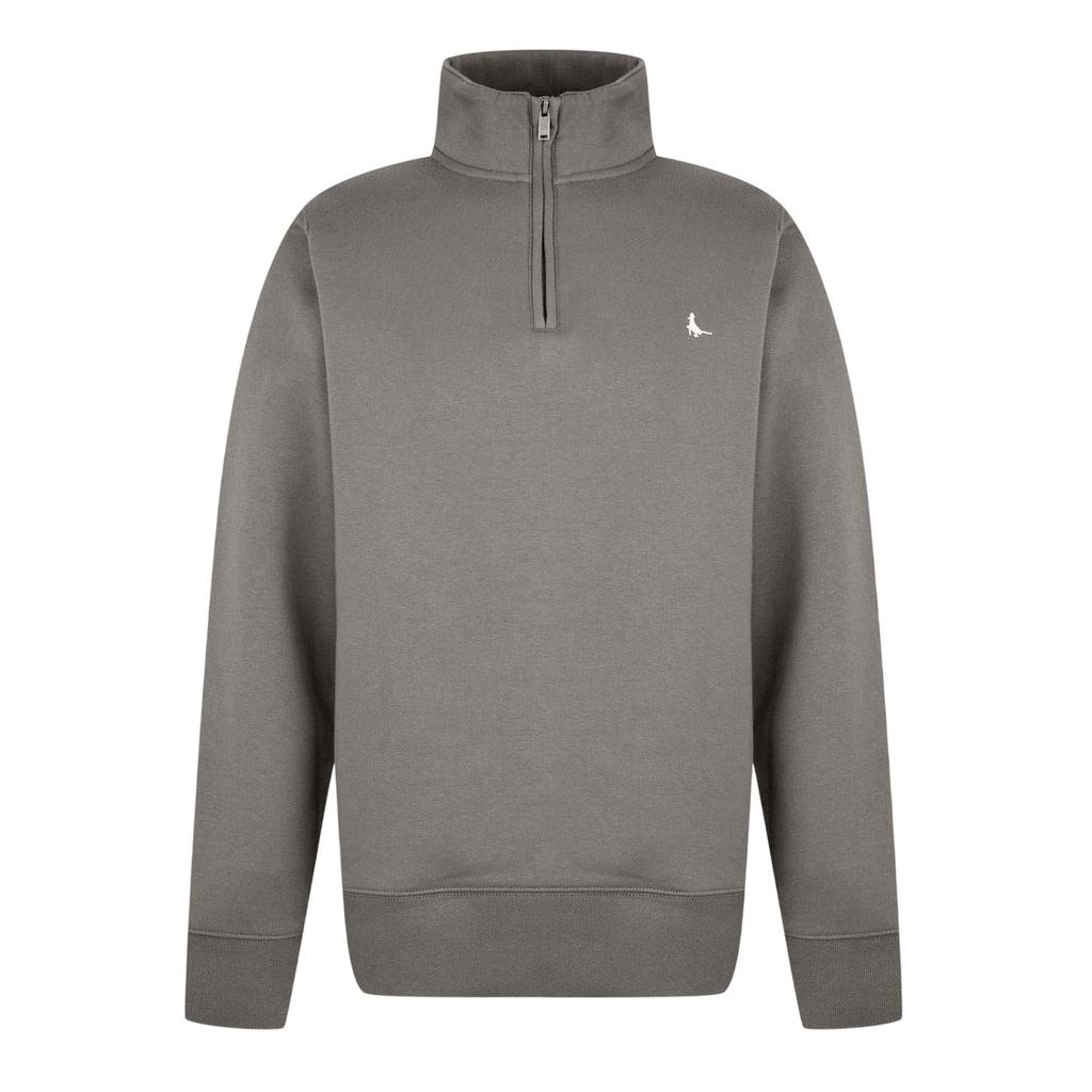 Jack Wills Mens Barchester Quarter Zip Sweatshirt