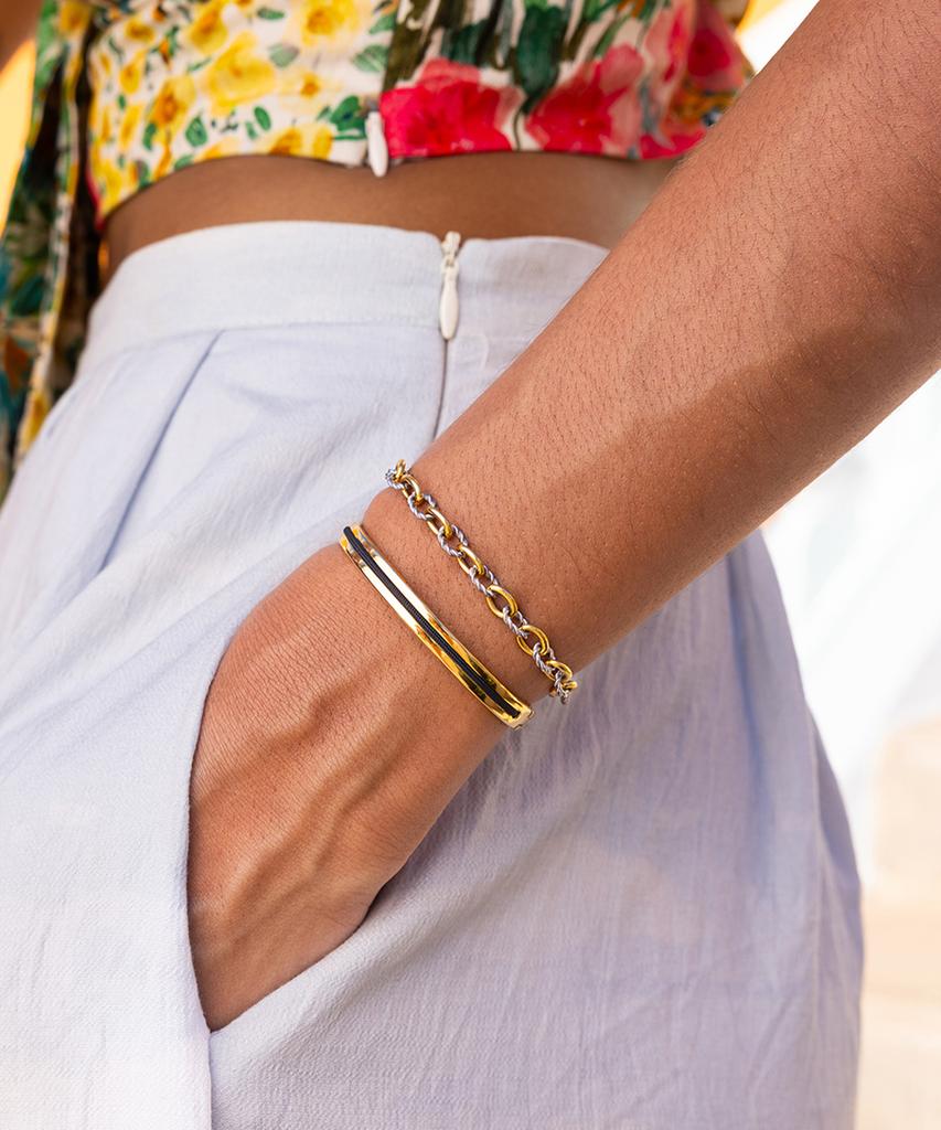 Pig&Hen (Women'S) Eva Bracelet - Bicolor