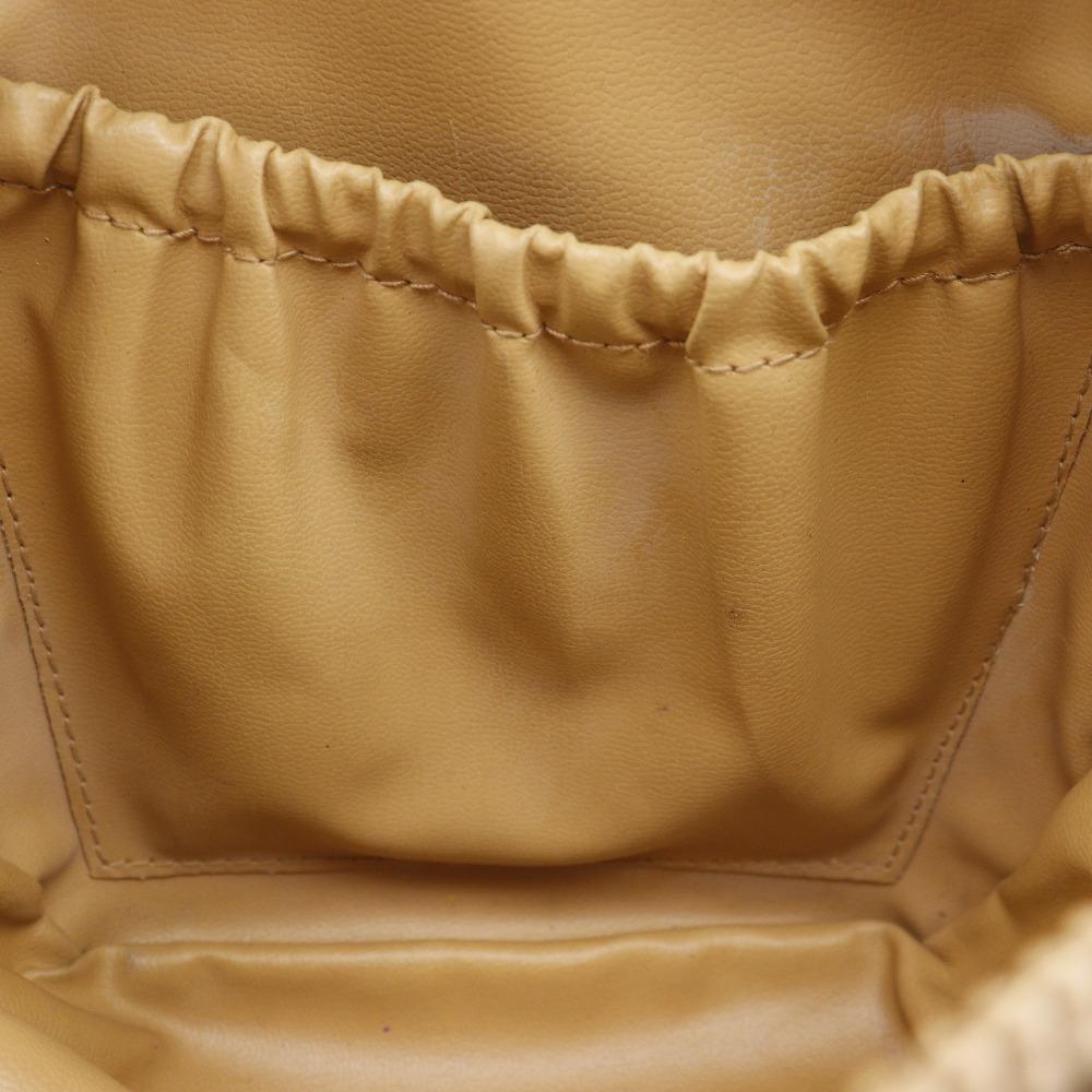 Celine Old Celine Shoulder Bag Macadam Vintage Beige PVC Women Used