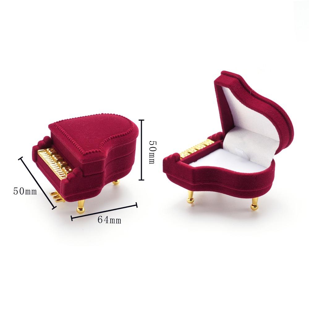 Lovely Design Jewelry Box Velvet Material Jewelry Storage Case Display Display Holder  Gift Giving