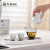 Nanshan Xiansheng Light Luxury Ceramic Gongfu Tea Set with Travel Case