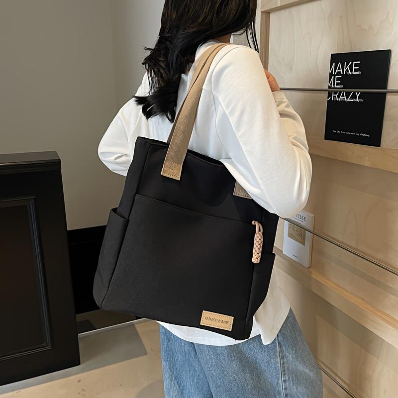 Simple Handbag Versatile Women's Tote Bag | Large Capacity for Commuting & School