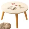 Round Coffee Table - Small, Stylish, Minimalist Side Table for Home, Balcony, or Sofa.