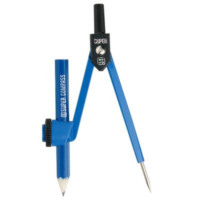 Compasso Super Sônico para Lápis de Marcenaria, Azul, EC-303-K