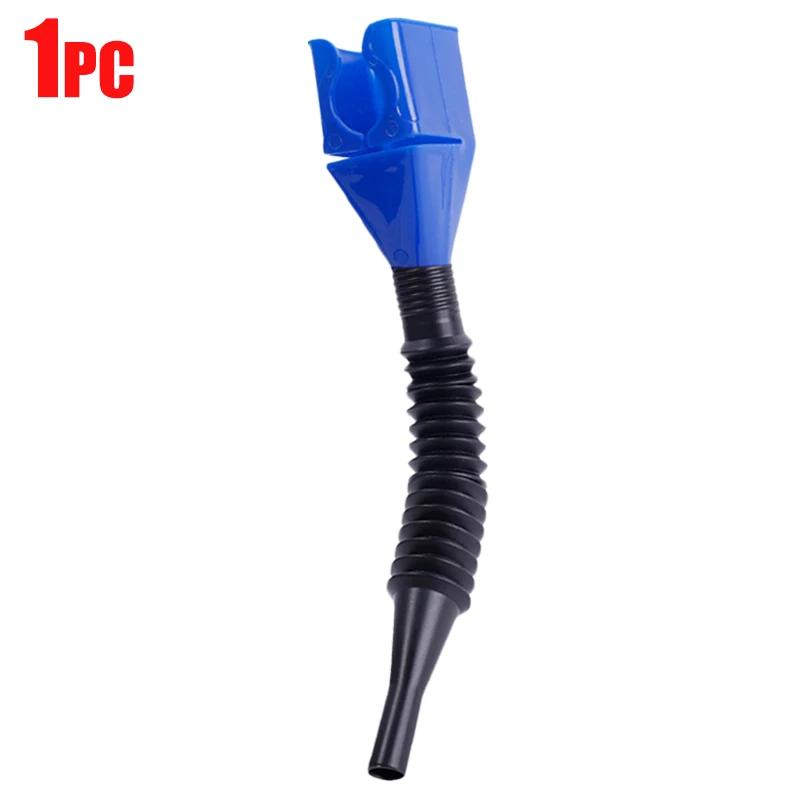 

1/2/4PCS Car Fuel Funnel Snap-on Hands-Free Telescopic Portable Plastic Fuel Funnel Car Motorcycle Fueling Tools Accessories