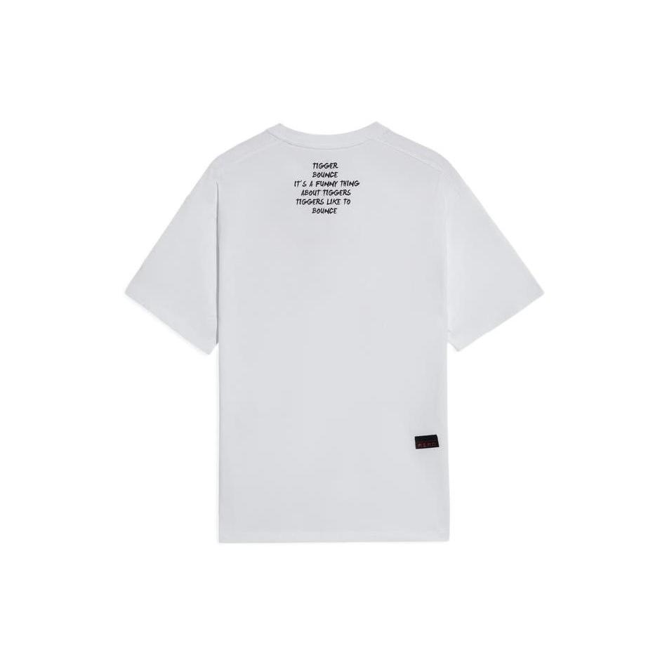 Li Ning x Disney Sports Fashion Collection T Shirt Unisex White AHSS583-1