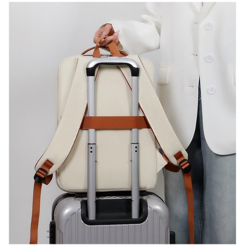 Women's High-end Cross-border Laptop Backpack - Large Capacity for Casual Business Trips