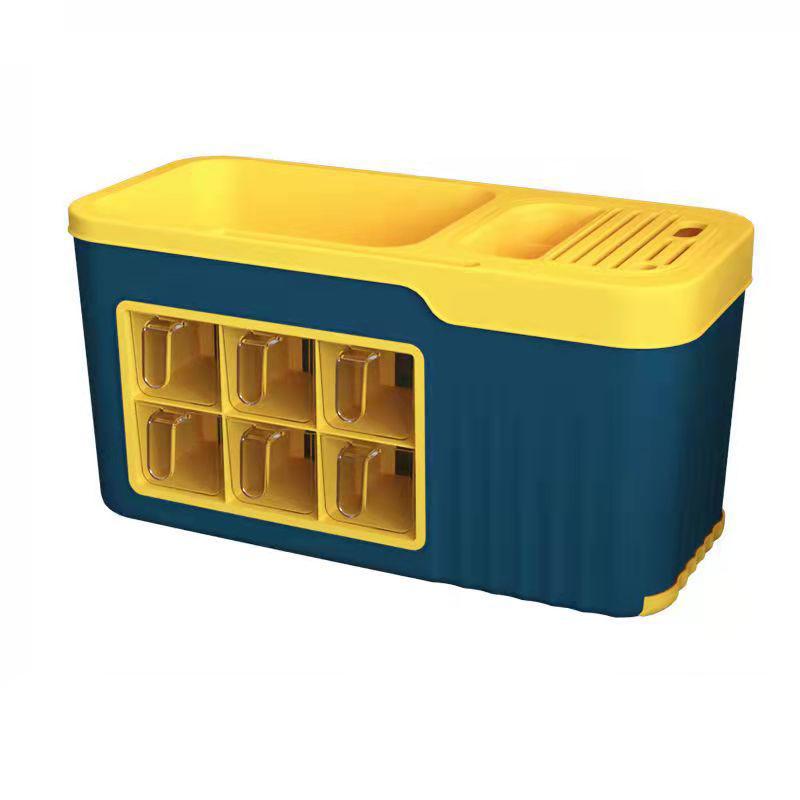 Kitchen Spice Rack Plastic Floor Spice Storage Rack Multifunctional Knife Rack Oil And Salt Sauce And Vinegar Organising Storage Racks