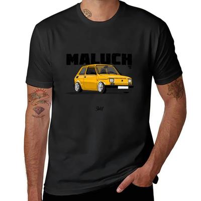 Fiat 126 MALUCH Camiseta gráfica t-shirt para um rapaz nova edição tops fofos t-shirt de designer homem