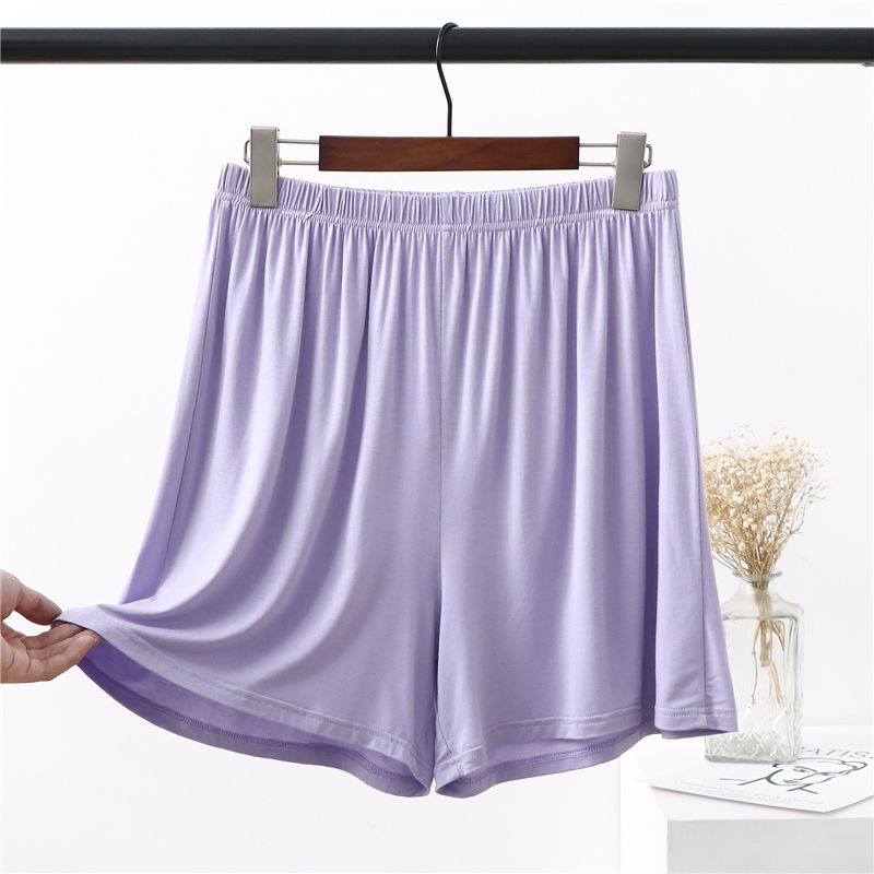 

Модальні кишенькові шорти великого розміру Еластичні літні тонкі широкі короткі штани Домашній одяг Вільні штани вище коліна S до 6XL XXXL