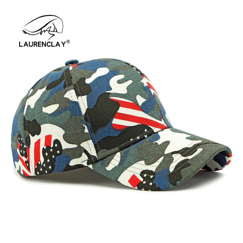 National flag camouflage hard top baseball cap men's and women's outdoor sun protection visor sun hat casual versatile cap