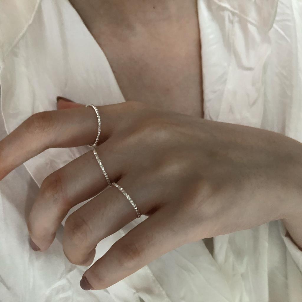 925 Elegant Silver Ring Timeless Geometric Design Versatile Jewelry For Every Occasion
