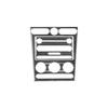 Carbon Fiber Center Console CD & AC Panel Cover Trim For Ford Mustang 2005-2008