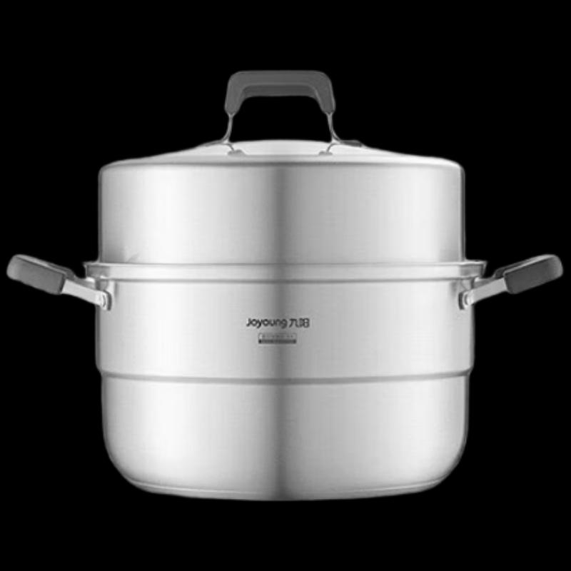Joyoung 304 Stainless Steel Double-Layer Steamer Pot