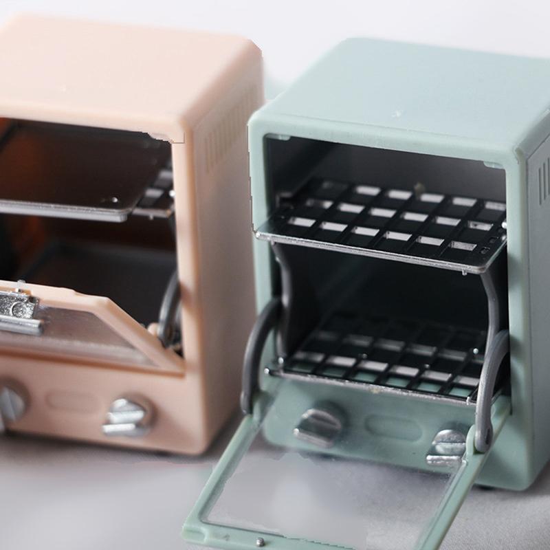 Dollhouse Kitchen Electric Oven Microwave Oven Ins Miniature Food Play Model