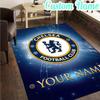 Custom Name Chelsea Fc Champions League  Rug, Office Rug, Chair Rug, Carpet for Living Rooms, Doormat Game Rug Home Decor Christmas Gifts