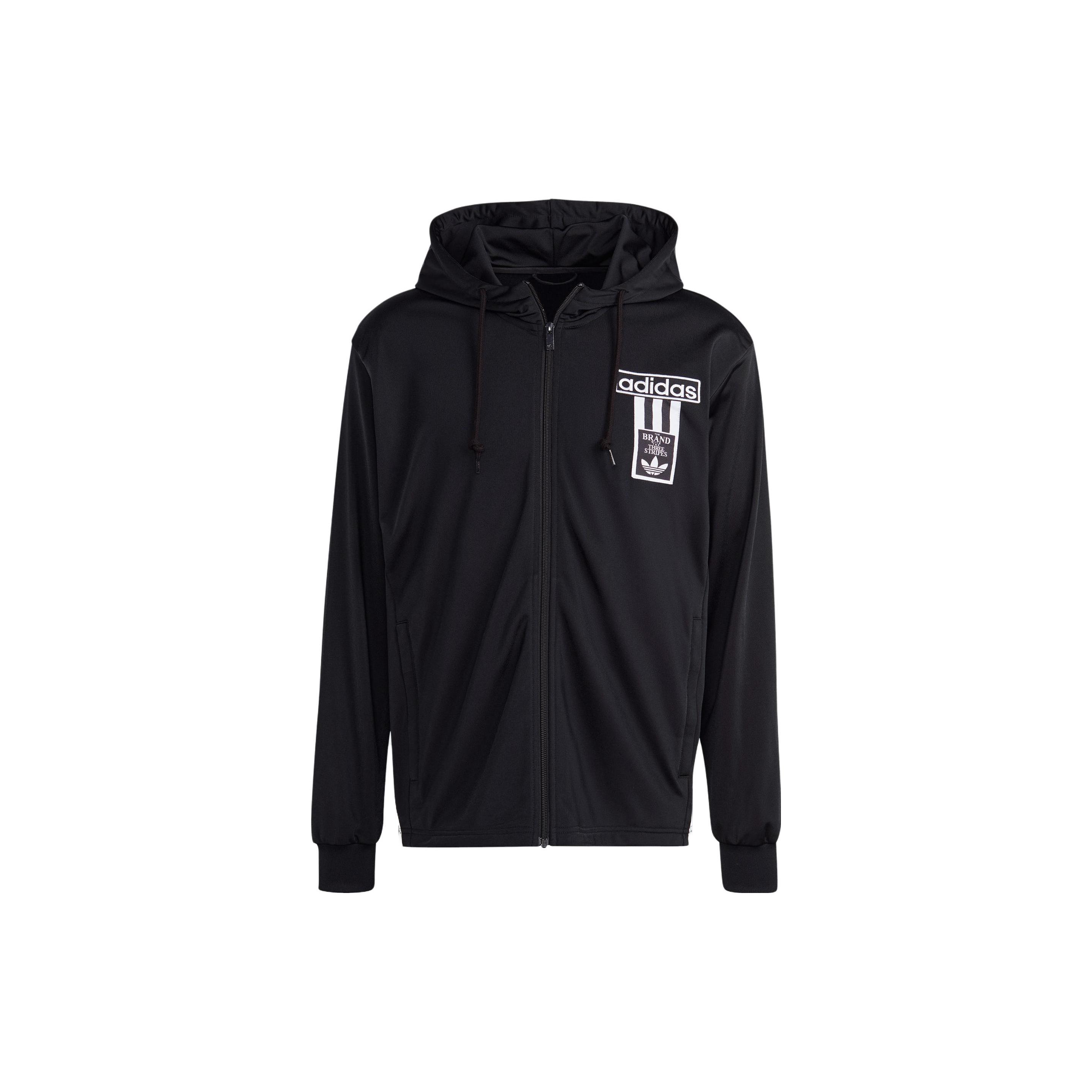 Свитшоты Adidas Originals Мужские Черный С капюшоном Умеренный Кардиган IN8079 L