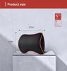 Memory Foam Car Headrest Pillow Leather Embroidered Seat Supports Sets Back Cushion Adjustment Auto Neck Rest Lumbar Pillows