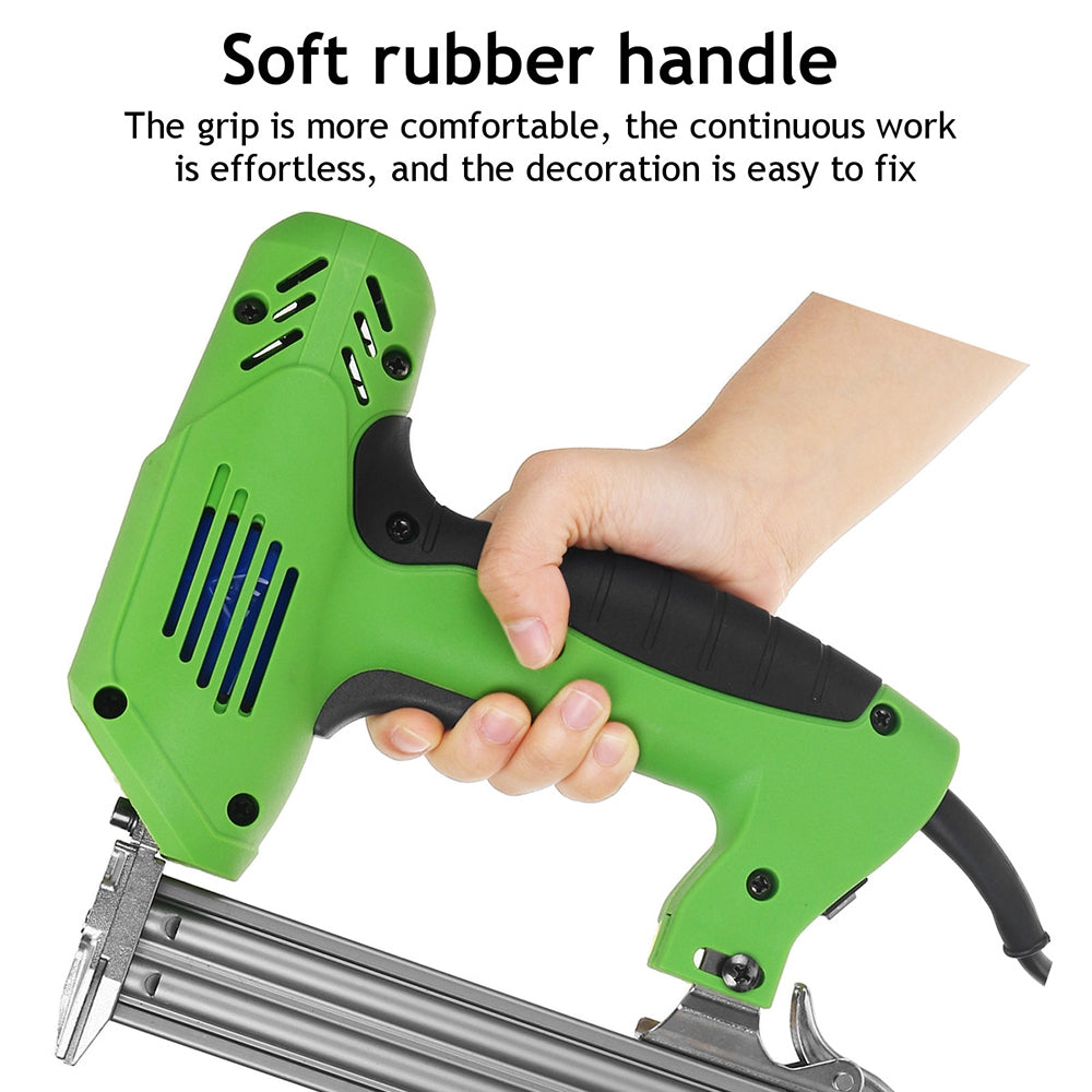 Staplers Electric Staple Gun Straight Nail Nailer Framing Heavy Duty Woodworking Stapler