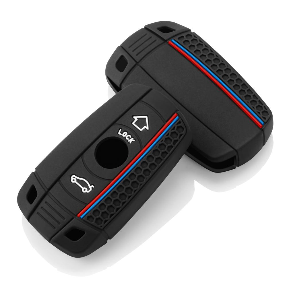 AAAOR1 Silicone Car Key Case Cover For BMW E60 E61 E70 E81 E87 E90 E91 E92 X1 X5 X3 1 3 5 6 Series Z4 Key Protector Shell Accessories