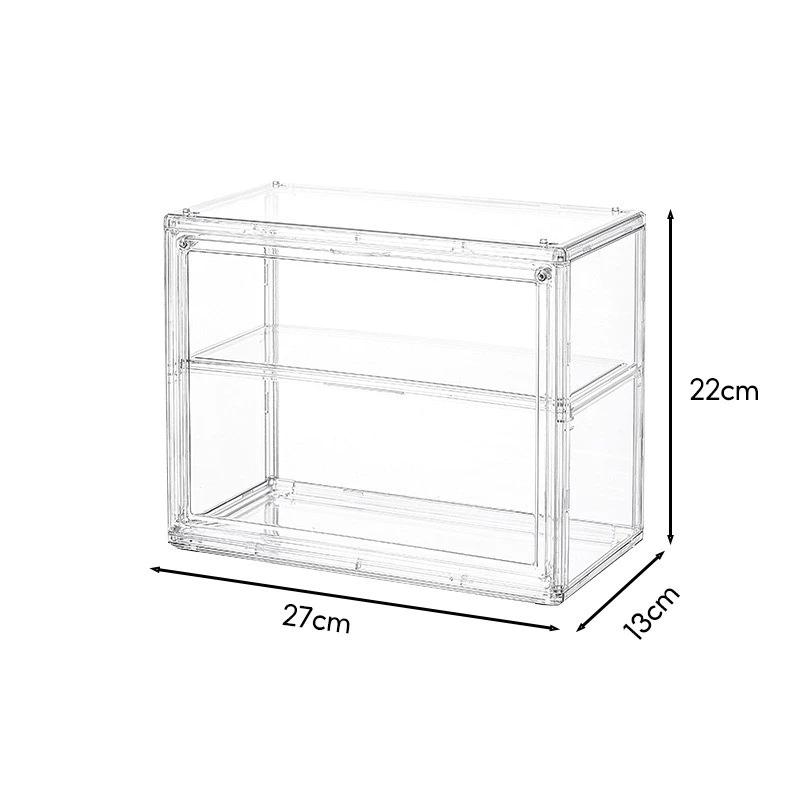 Dustproof Acrylic Display Case Store Dessert Cake Food Pastry Bread Show Rack Blind Box Storage Box Jewelry Sorting Box 1450₽