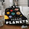 Home Space Planets Blanket Fashion Home Gift Used For Chair Office Sofa Bed Camping Soft And Warm Giving Friends And Relatives Birthday Gifts
