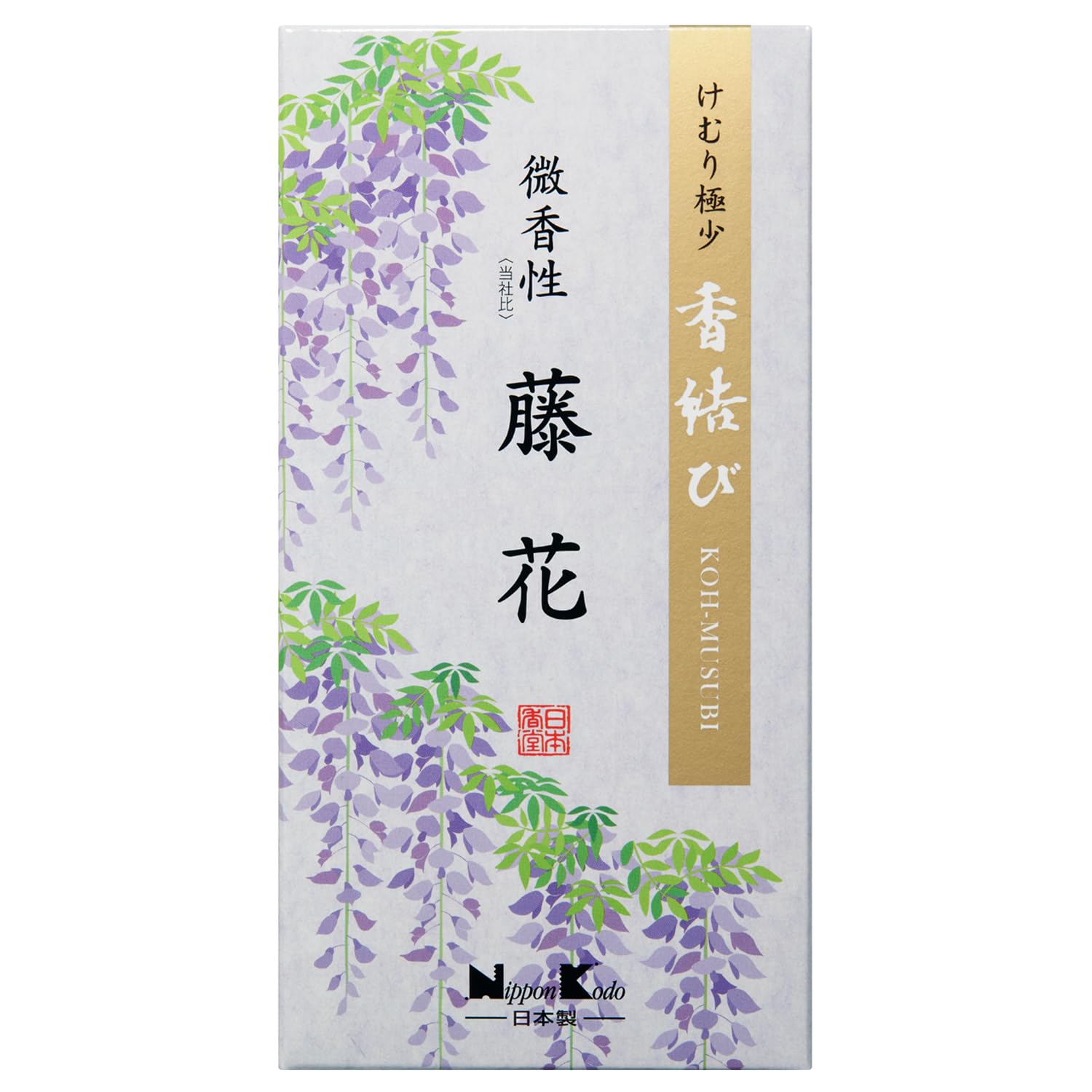 

Благовония Nippon Kodo Incense knot с легким ароматом глицинии и розы 110 г
