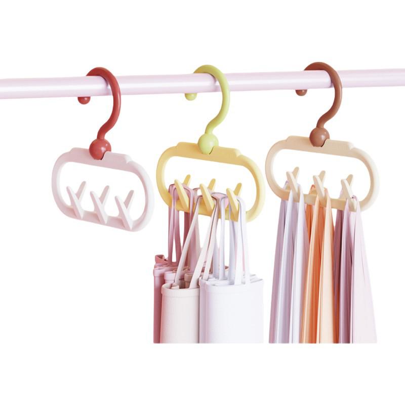 Dopamin-Stanzfreier Drehbarer Mehrfachhaken-Aufhänger für Kleidung und Unterwäsche