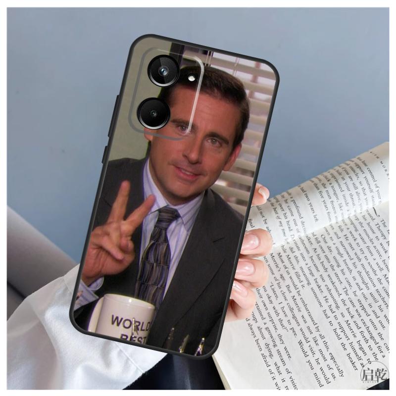 

Michael Scott The Office For Realme 15 10 11 13 12 14 Pro Plus C65 C67 C71 C63 C61 C55 C51 C53 C75 GT6 GT7 Pro Case Realme C53