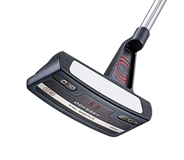 ODYSSEY Right Putter TRI-BEAM DOUBLE WIDE CS (Double Wide STROKE LAB Shaft 33 Inch) Men's