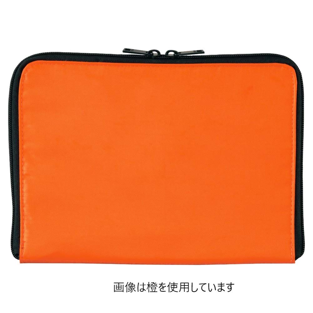 LIHIT LAB Tasche in Tasche Innentasche A5 Indigo A7553-11N - Kompakte Organisationstasche für Reisen