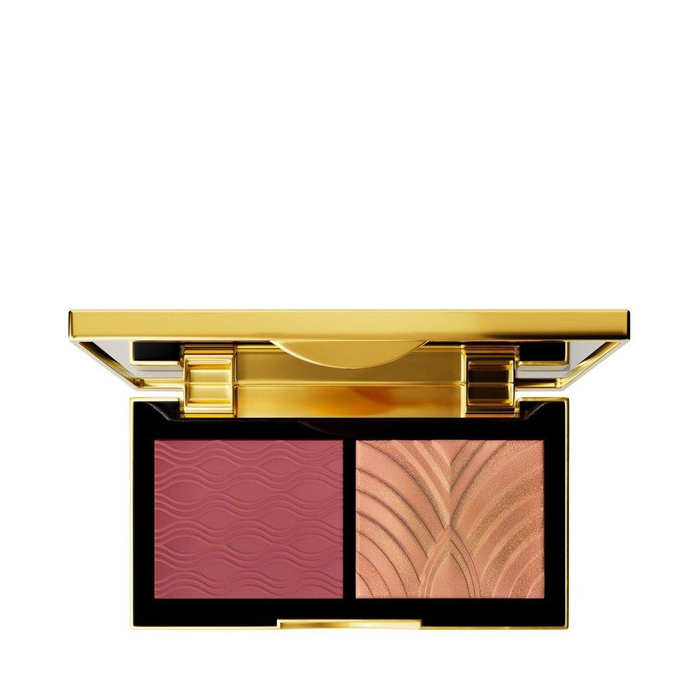 [MAC Праздничная коллекция 2024] Палетка для лица  Golden Hour Glow  Deep
