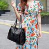 Large Capacity Handbag for Women Soft Leather Shoulder Width Crossbody Bag Retro Bucket Bag Handbag 2026 New Casual Shoulder Bag